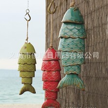 �羳�ֻ�Colored Koi Fish Wind Chime ��ɫ��������������