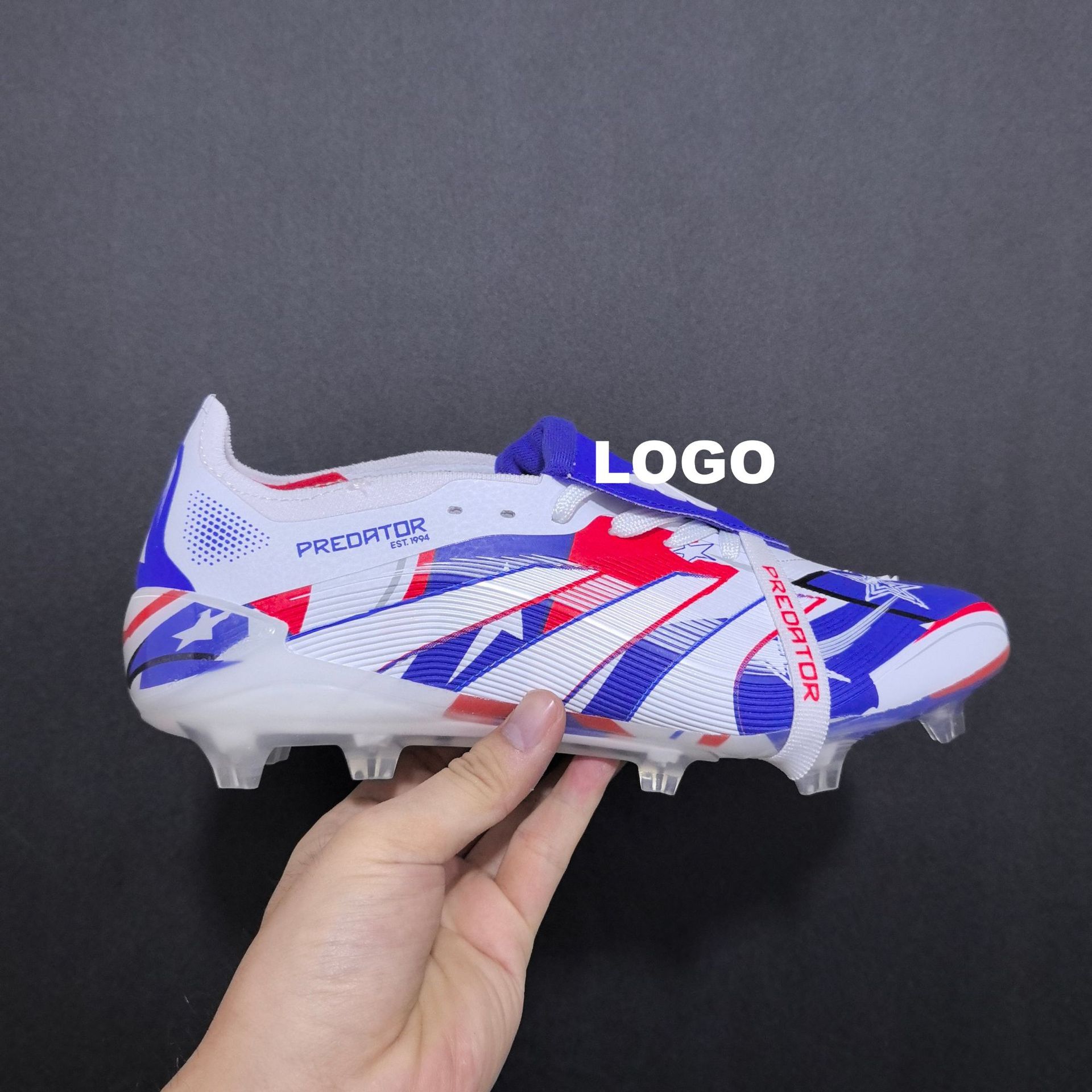 Fabricante Pu Tian Falcon 25 zapatos de fútbol transfronterizos FG flap competencia Predator 25 Elite Copa del Mundo