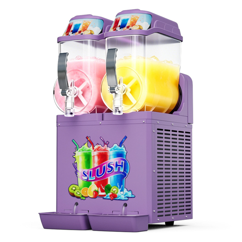 Máquina de nieve comercial de un solo cilindro, doble cilindro, tres cilindros, máquina de derretimiento de nieve, máquina de batido, máquina de jugo, máquina de lodo de cóctel