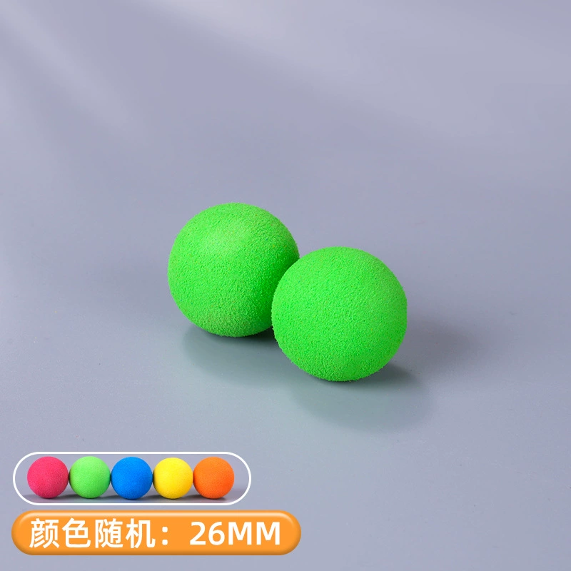 Сponge styrofoam ball, elastic soft bullet, toy, direct factory sales
