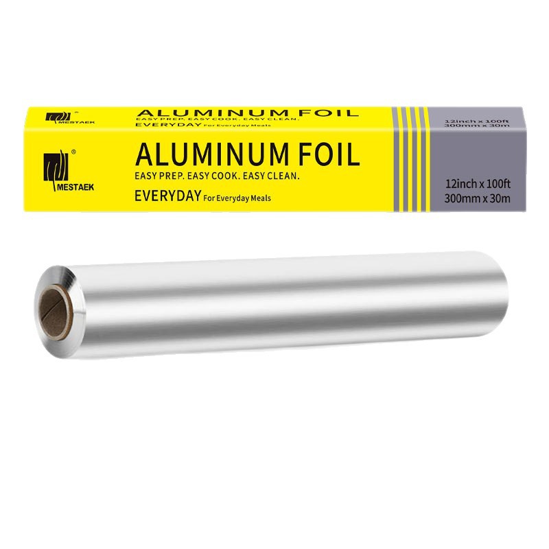 Papel de aluminio comercial espeso papel de aluminio para hornear especial de grado alimenticio resistente a altas temperaturas fabricante de papel de aluminio especial