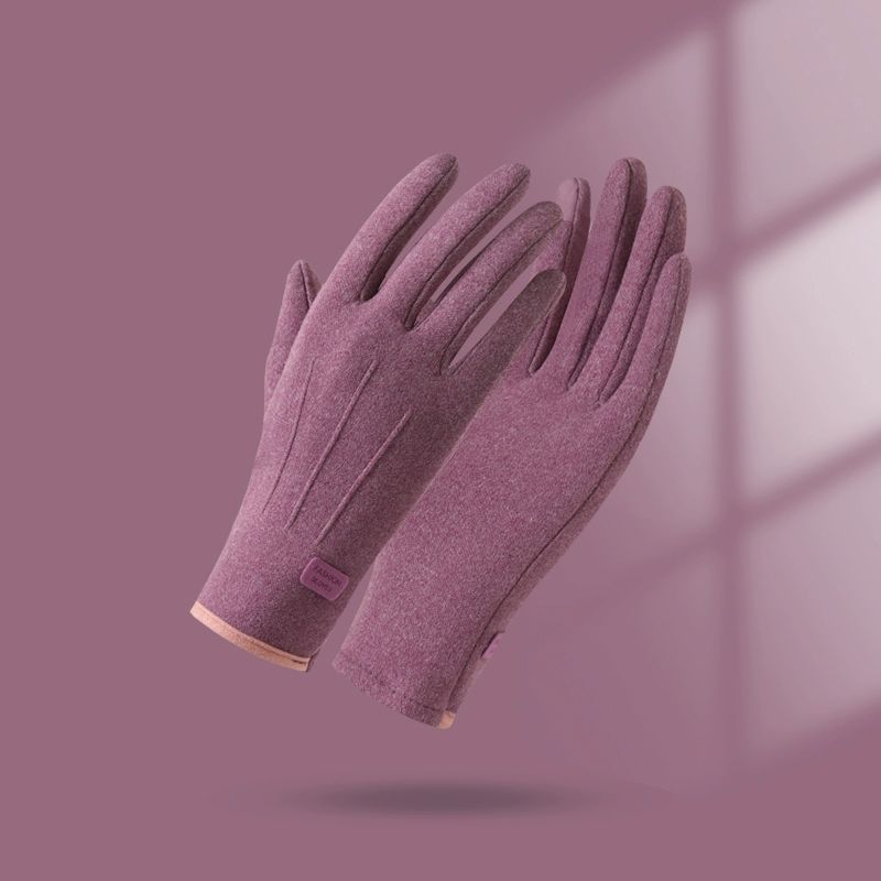 Guantes de cuero para hombres de invierno a prueba de viento, impermeable, guantes de motocicleta caliente, pantalla táctil de invierno