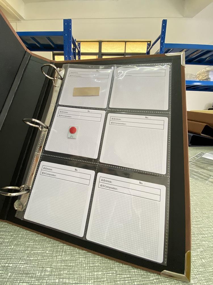 面料色卡本 样板卡六格卡片面料样本五金皮革色卡样式家装整理