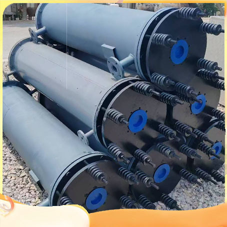 石墨冷凝器散热器换热器50平方不锈钢列管式耐腐加热热泵蒸发器