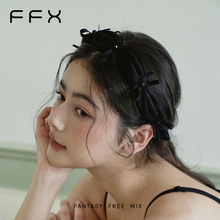 女神丝带褶皱发箍简约网纱花朵打结蕾丝蝴蝶结时尚珍珠高颅顶头饰