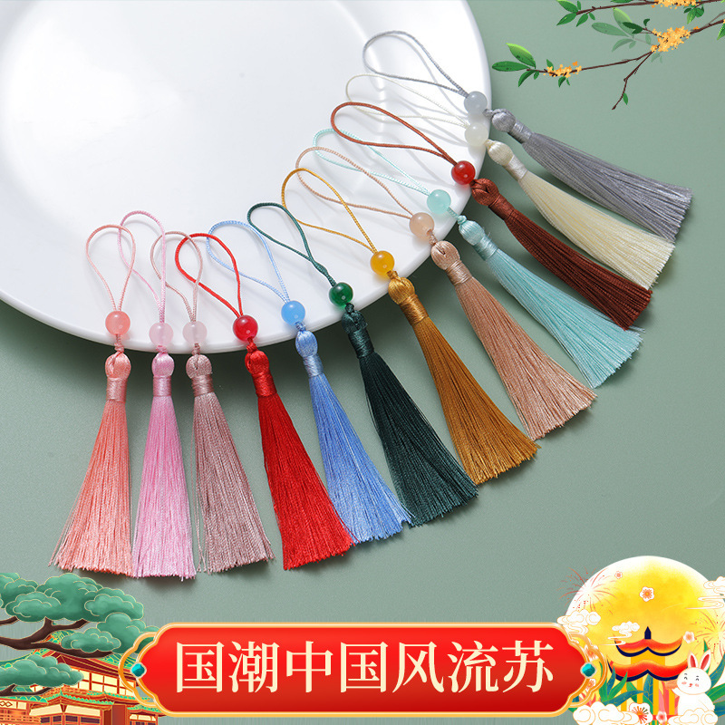 Small Tassel 7cm Beaded Vintage Bookmark Tassel Accessories Pendant Hanging Ornament Wholesale Vintage Bookmark Tassel Small Tassel 7cm Beaded Vintage Bookmark Tassel Accessories Pendant Hanging Ornament Wholesale Vintage Bookmark Tassel