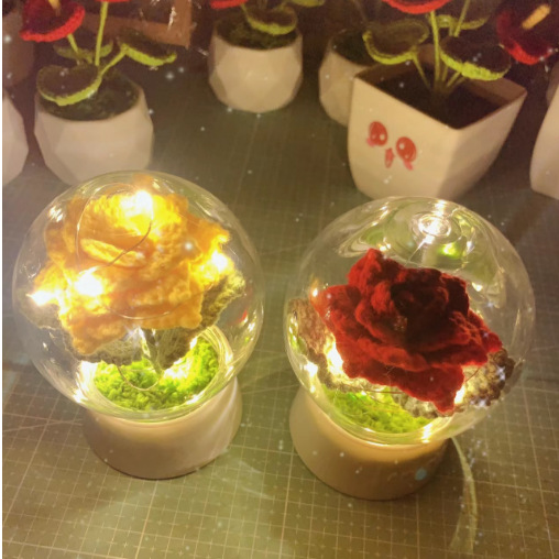 Luz Nocturna Bola de Cristal DIY de Plástico para Manualidades DIY de Niños image 9