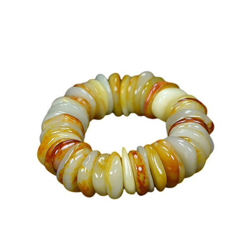 Xinjiang Hetian Jade Raw Stone Bracelet, Black Skin, Red Inclusion, Jujube Red Skin, Unisex Bracelet, Jade Jewelry, Wholesale