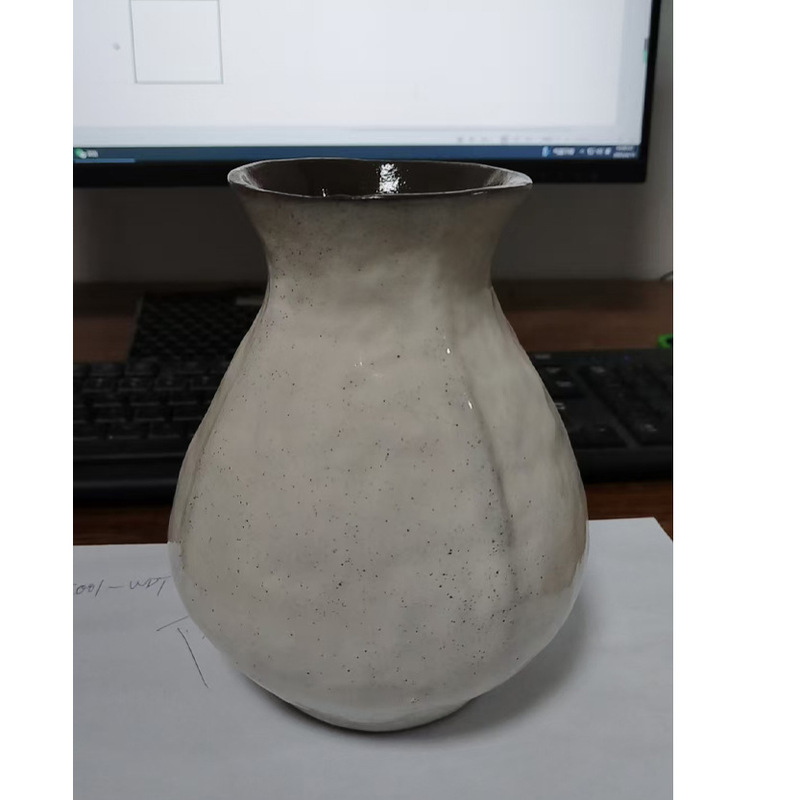 中国禅スタイルの花瓶景徳鎮セラミック装飾品リビングルームフラワーアレンジメントティールームコーヒーテーブル玄関装飾花瓶|undefined