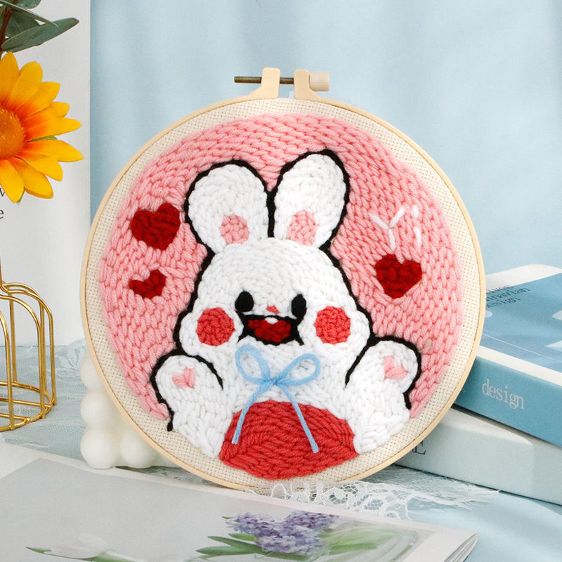 ロシアのスタンプ刺繍手作り diy ウール絵画カップルヘビ年装飾品刺繍ギフト材料パッケージ|undefined
