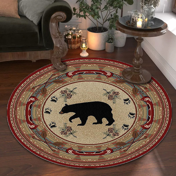 country retro carpet for living room