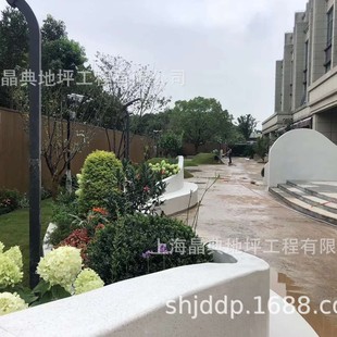 Pocket Park Outdoor Leisure Special-shaped terrazzo stool Private Garden terrazzo tree pool flower bed