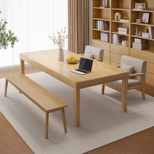 Bench Bench Solid Wood Bench Stool Restaurant Bench Chair Household Dining Bench Bench Bench Bench Large Board Bench