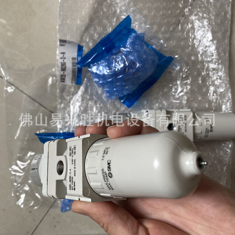 正品SMC过滤减压阀AW20-N02BG-2-A金属杯NPT螺纹气源处理器