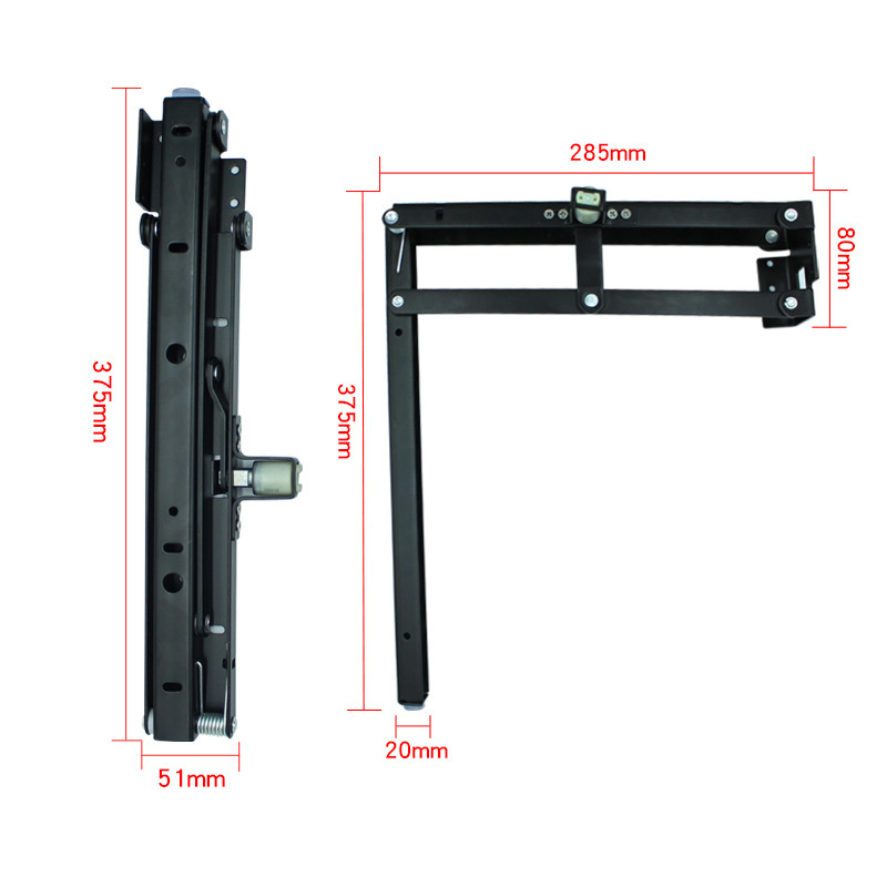 El popular taburete plegable oculto multifuncional sala de estar montado en la pared taburete cambiador de zapatos taburete plegable invisible accesorios de hardware