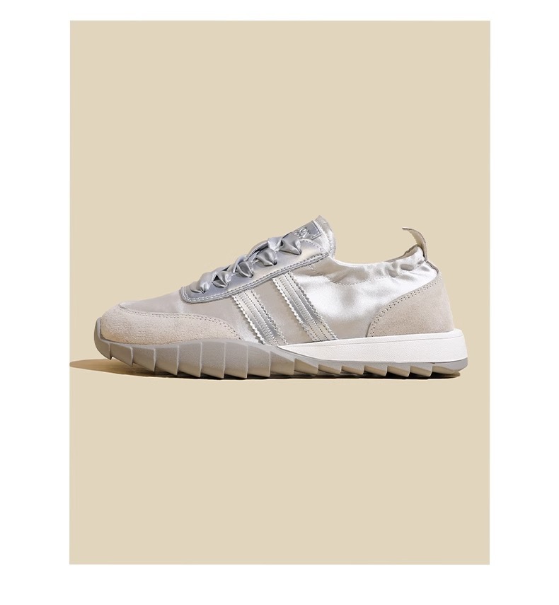 Forrest Gump shoes for women 2024 spring new soft bottom non slip genuine leather retro color matching German training shoes trend_voghion.com
