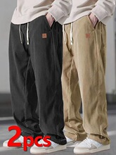 I 37357 Corduroy Pants Men Casual Loose Fit ��о�����п�