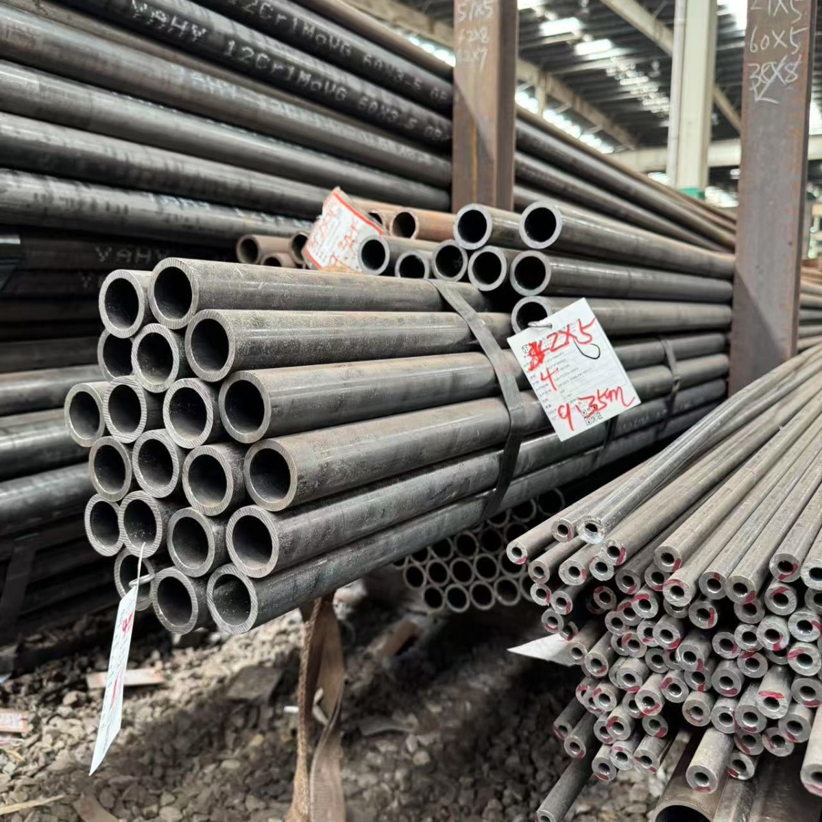 高压锅炉用DN108×4.5化工天然气用管道输水管材无缝合金钢管蒸汽