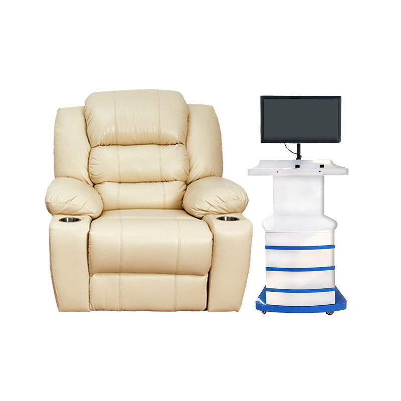 Sistema de silla de relajación de masaje de retroalimentación bioelectroencefalográfica de masaje inteligente de reducción de estrés corporal y mental estándar profesional image 6