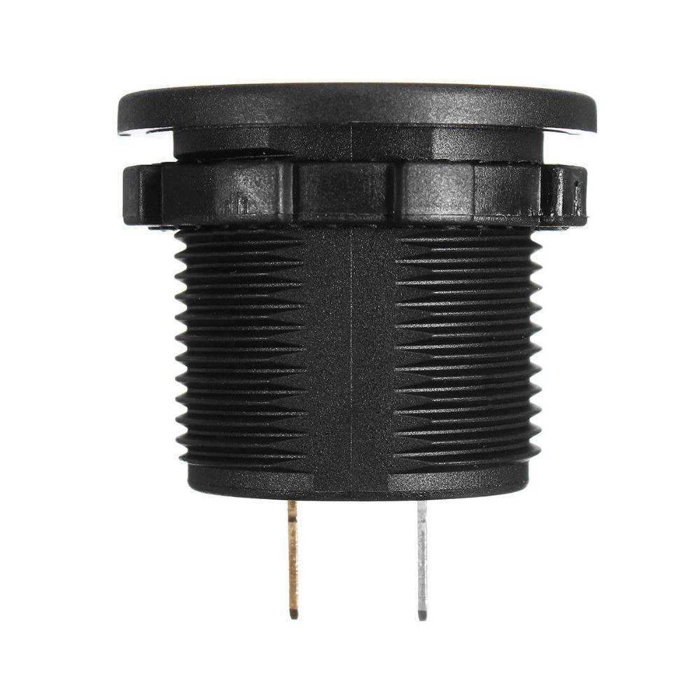 Nuevo 12V color pantalla voltímetro coche instrumento nuevo DC LED Digital impermeable IP65