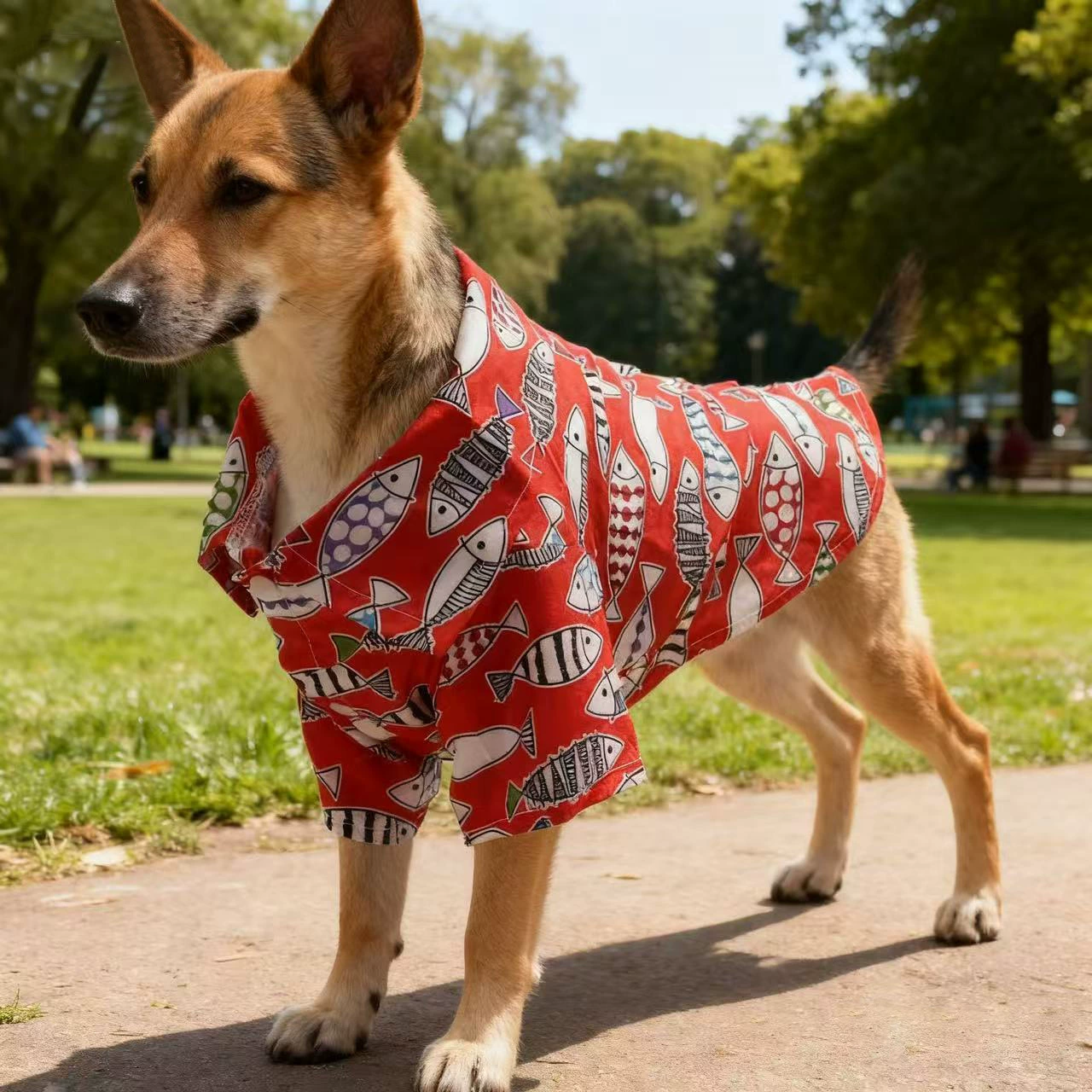 Новая одежда для домашних животных собака весна и лето отдых пляжная футболка кошка маленькая собака плюшевый мишка одежда оптом