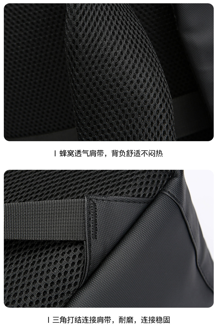 New cross-border wholesale foreign trade backpacks for men, Korean version, large-capacity schoolbags for junior and senior high school students, simple commuting computer bags undefined