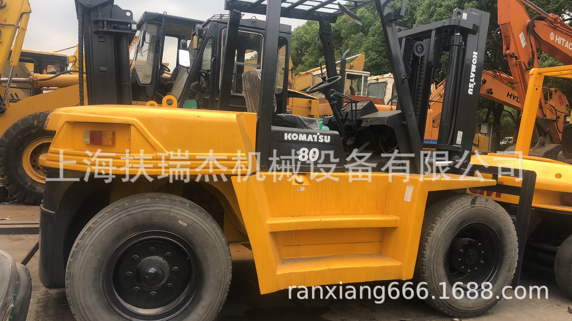 KOMATSU小松8吨叉车 标准配置