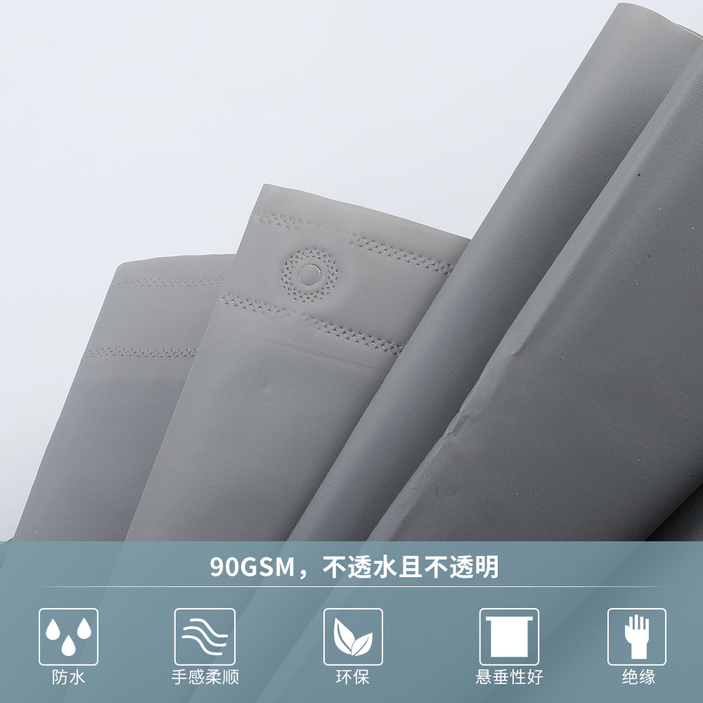 180X180 Cortina de ducha engrosada con hebilla cortina de baño PEVA cubierta de baño a prueba de moho impermeable baño partición Cortina de ducha