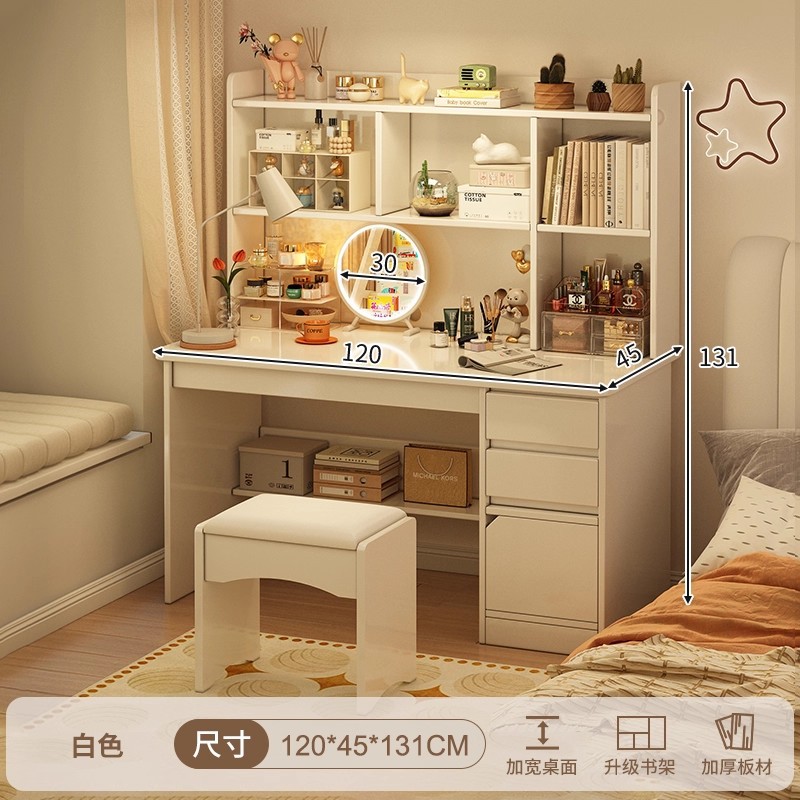 Escritorio de computadora, comedor, dormitorio simple, escritorio moderno, mesa de maquillaje, gabinete de maquillaje, espejo de cama, nuevo