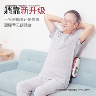 Intelligent Shoulder and Neck Massage Pillow, Qiujiu Paint Manual Cervical Spine Massager, Multi-Functional Kneading and Hot Compress, Free Shipping