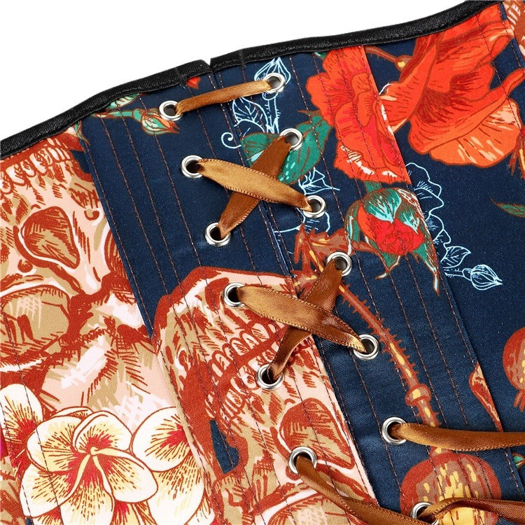 Nuevo hueso de goma de patrón de color europeo y americano estilo europeo y americano corte vestidos de forma Aliexpress suministro transfronterizo