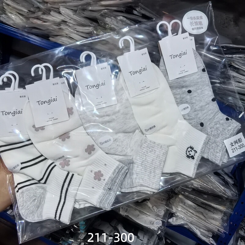 Dropshipping "5 Pairs Price" Tongjia Ai Korean Mesh Boat Socks Women's Short Socks Spring and Summer Thin Breathable Low-Cut Socks Dropshipping "5 Pairs Price" Tongjia Ai Korean Mesh Boat Socks Women's Short Socks Spring and Summer Thin Breathable Low-Cut Socks