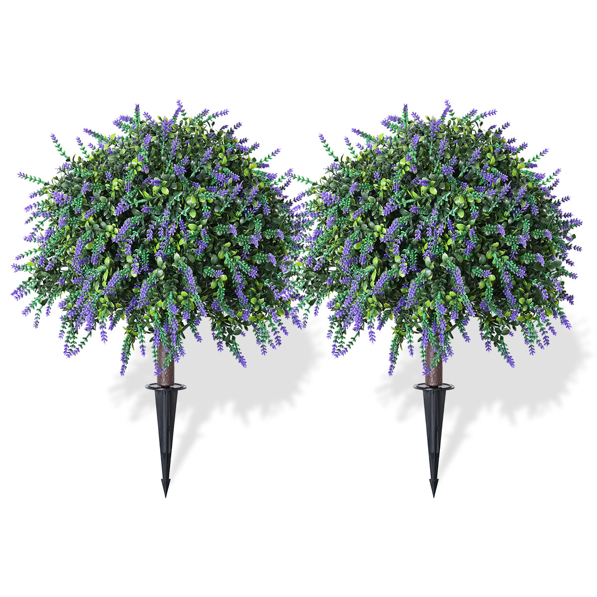 Amazon fácil de desmontar y montar plantación verde insertada de lavanda planta de decoración interior y exterior ornamentos de maceta