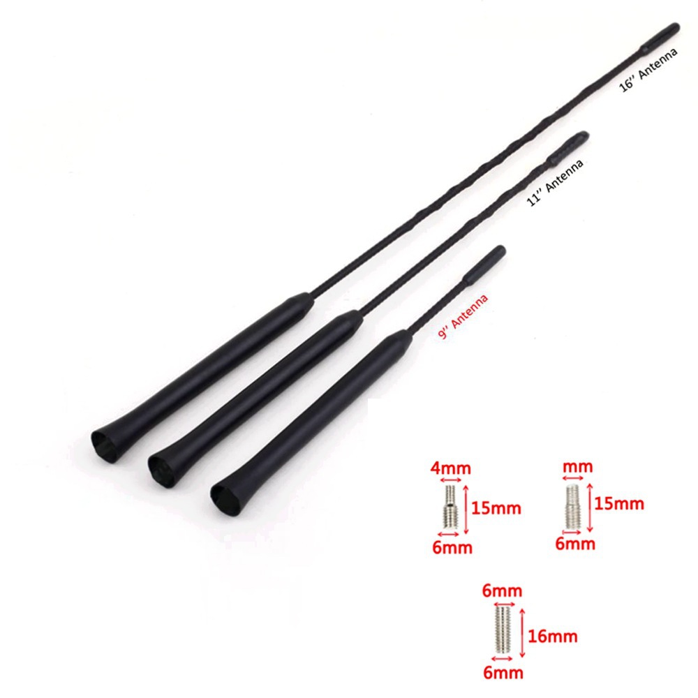 Car Car clip antenna 1.2, M off-road vehicle modified trunk card position Hood antenna flagpole days