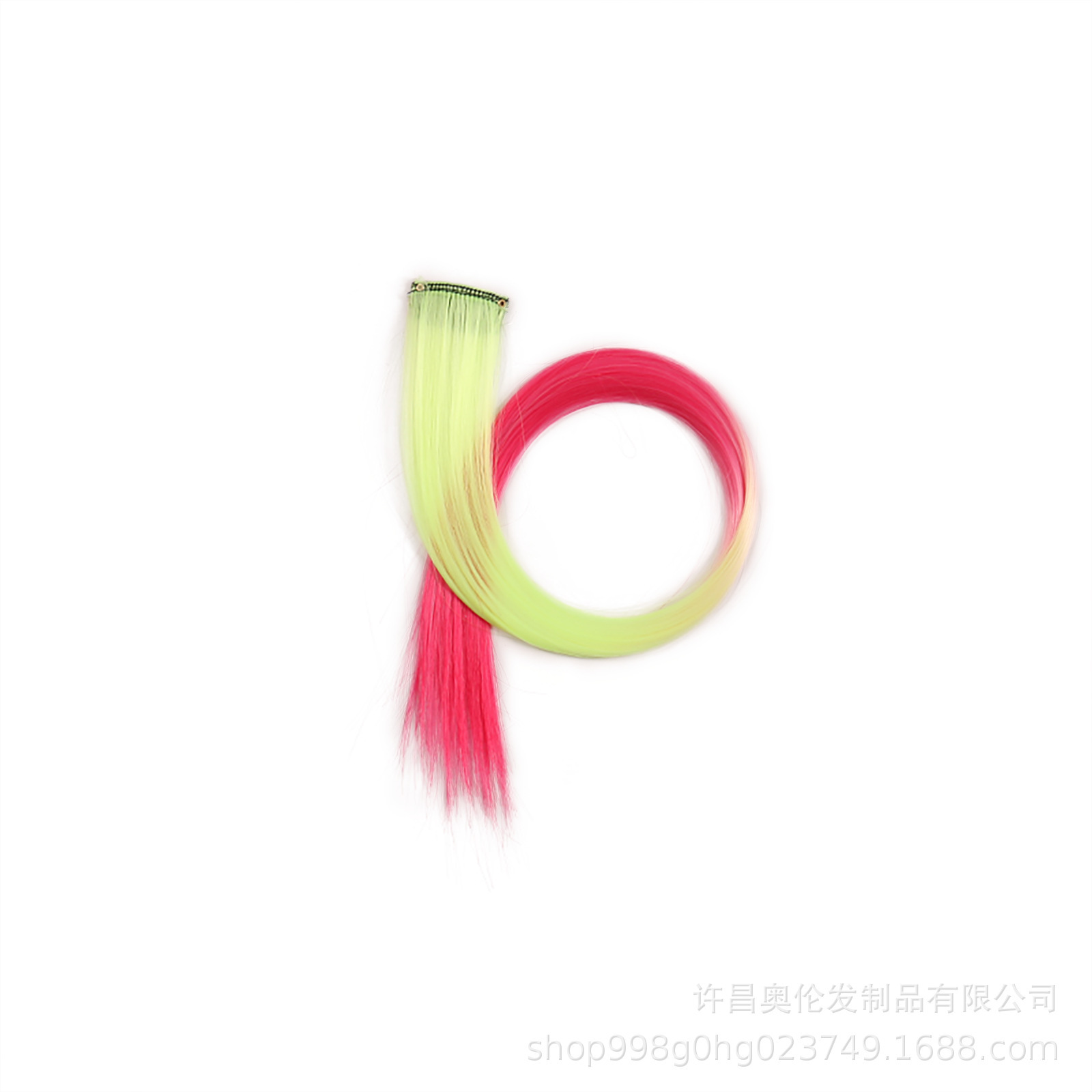 Perucas de color teñido bicolor tricolor orejas teñido una pieza de teñido extensión de cabello fábrica de pelucas en stock al por mayor