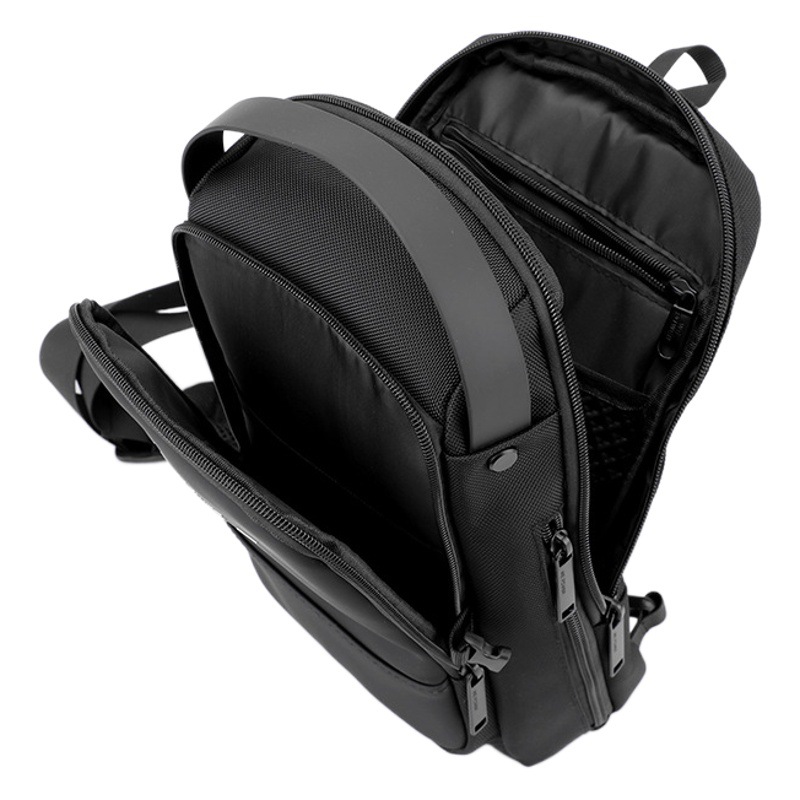 Wepower nuevo funcional de los hombres bolsa de pecho bolsa de mensajero impermeable al aire libre de los hombres de negocios multifuncional bolsa de pecho mochila