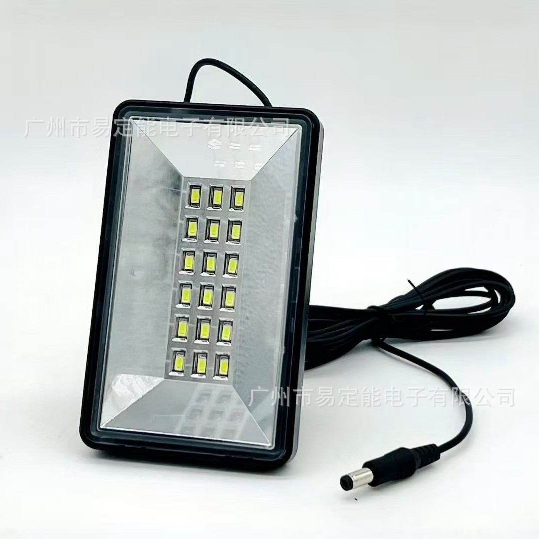 ELETREE NS - 8811LS Panel solar inalámbrico Panel de lámpara LED portátil pequeño al aire libre 6V5W energía solar