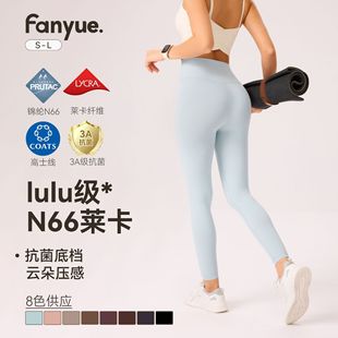 New Double 6 Lycra Sports Pants High Waist Hip Lifting Shark Pants Cloud Feeling Seamless Leggings High Elasticity Yoga Pants for Women