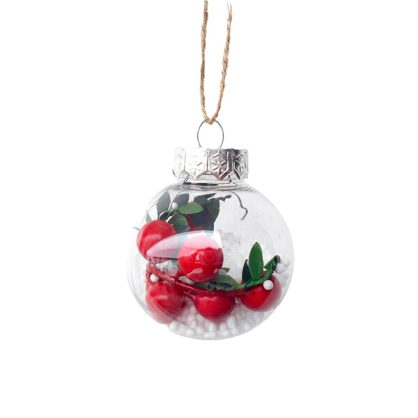 Cross -border hot -selling Christmas decoration built -in snow scene…