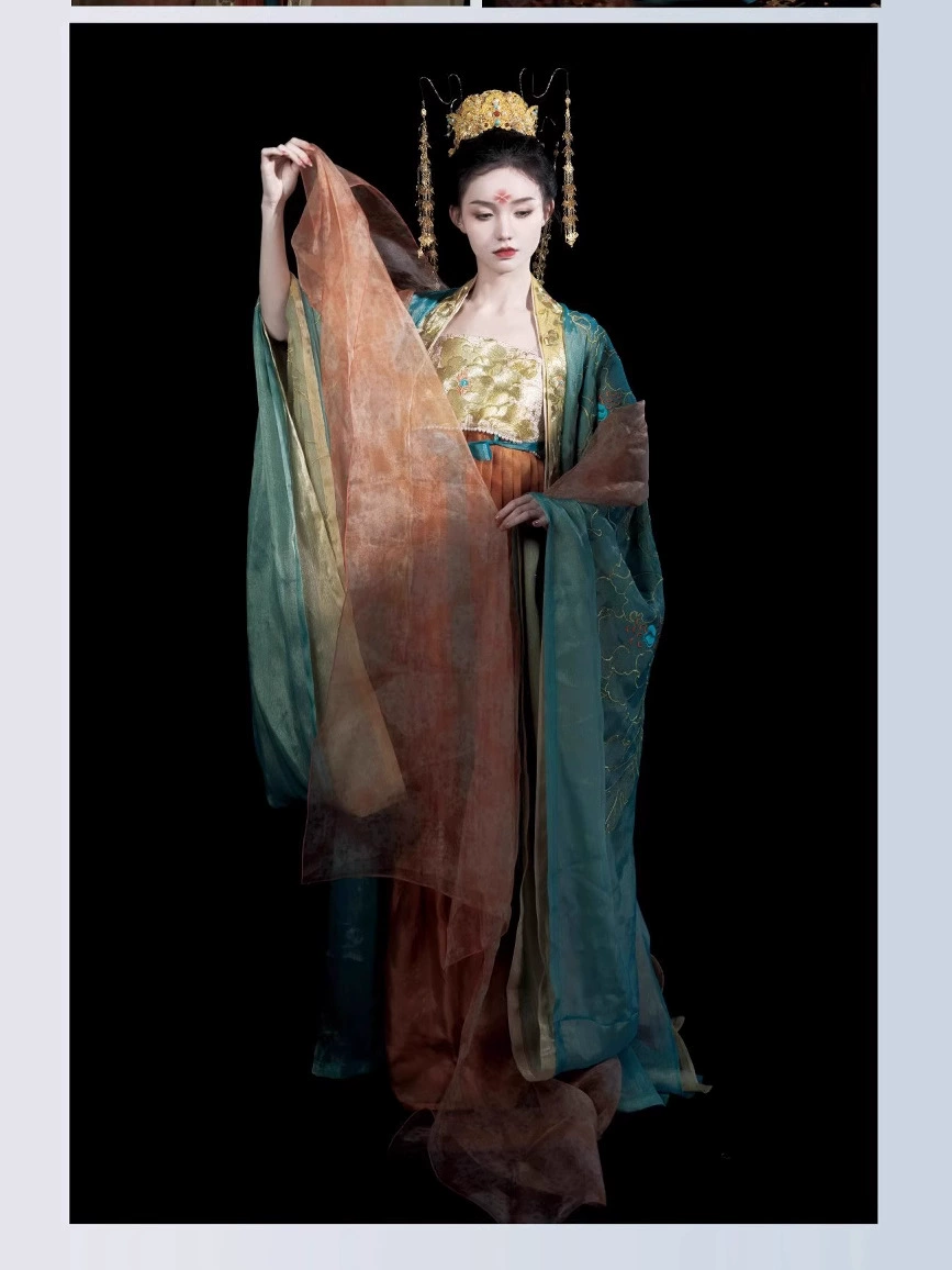 Новый Hanfu женский аромат такой же, как золотой пион