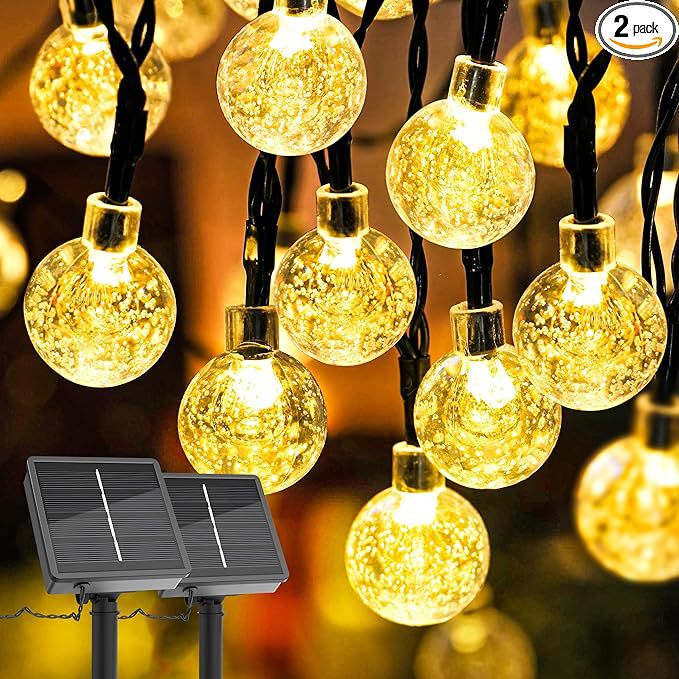 Cross-Border Led Solar Camping Style Light String Bubble Ball Star Lights Outdoor Starry Sky Outdoor Atmosphere Light Wholesale Cross-Border Led Solar Camping Style Light String Bubble Ball Star Lights Outdoor Starry Sky Outdoor Atmosphere Light Wholesale