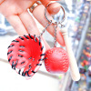 Baseball keychain, pendant, gloves, cotton swabs, set, Birthday gift, 3 piece set, wholesale