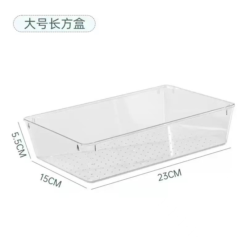 デスクトップ収納ボックス透明コンパートメントプラスチック収納コンビネーションリビングルーム寮バルコニーテーブルキッチン引き出しオーガナイザーボックス|undefined