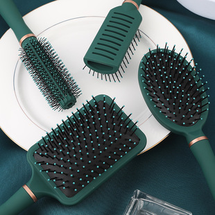 Factory Direct sale household curly hair comb massage comb cleaning Scalp air cushion comb modeling comb logo comb