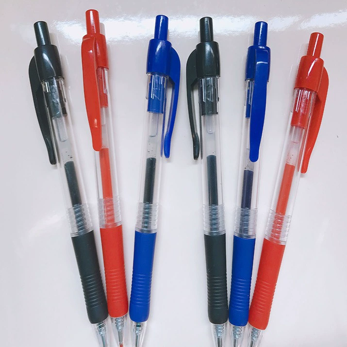 Оптовая продажа, пластиковая шариковая ручка, большая емкость, чернила, офисная рекламная ручка, рекламный подарок, простая шариковая ручка