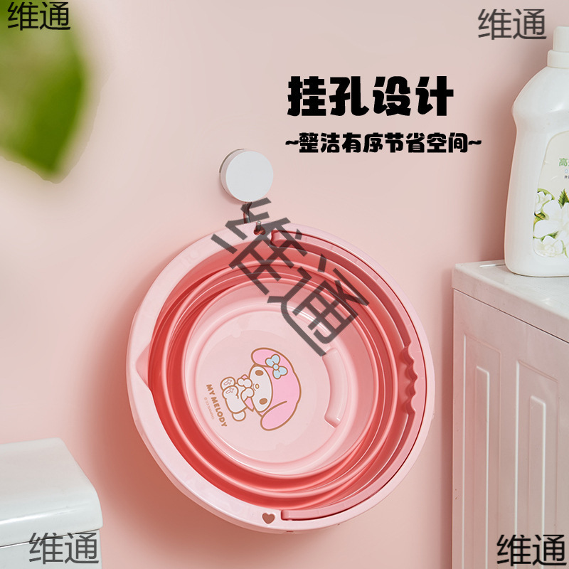 便携式可折叠水桶车载户外加厚洗车桶车用钓鱼桶旅行式家用塑料桶