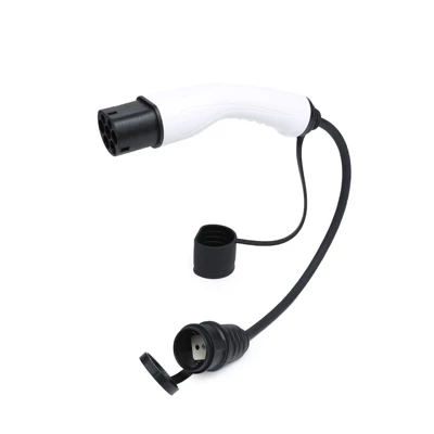 New Energy Vehicle Charging Station Power Gun European Standard T2-Schuko German Standard 16A Socket Cross-Border Hot-Selling Electric Vehicle Product (EV şarj adapterləri) - t2-schuko-05m