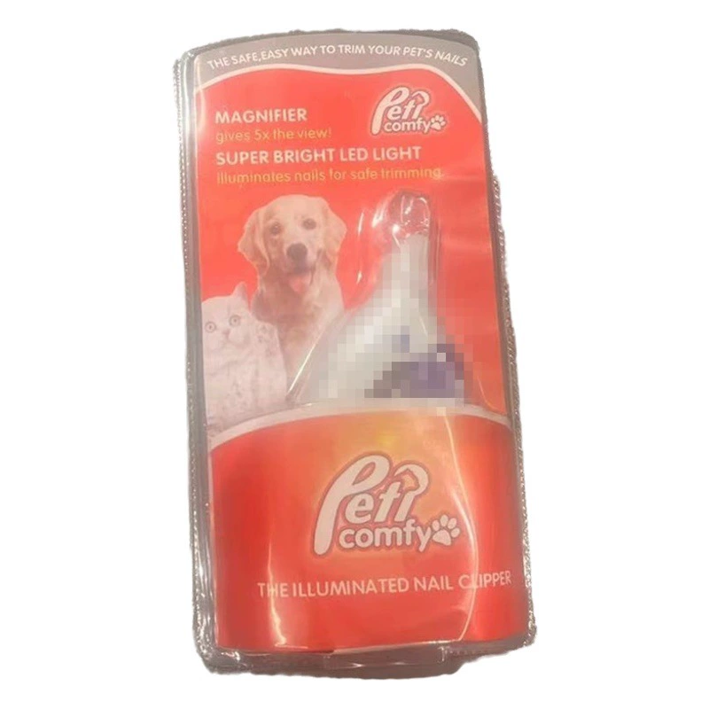 Трансграничные кусачки для ногтей для домашних животных с подсветкой кусачки для ногтей для кошек и собак кусачки для ногтей для домашних животных чистящие средства ножницы для ногтей
