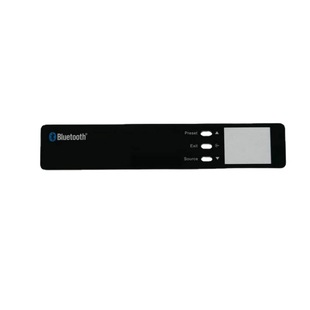 Acrylic Bluetooth remote control lens hardened anti-scratch scratch translucent plating PC panel lens customization