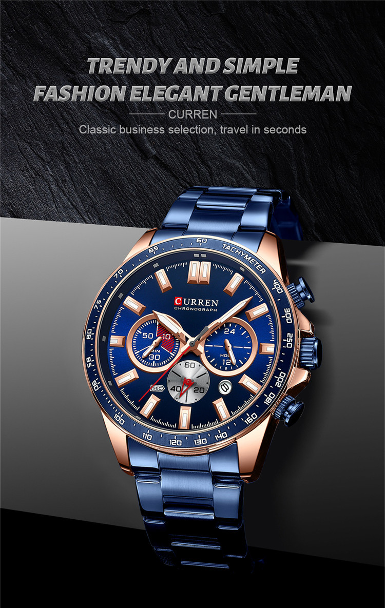 Chronograph watch for men